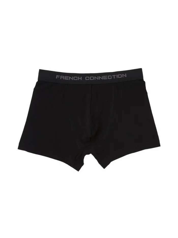 French Connection 3 Pack Connection Boxers Blackblackblack Men Underwear and Socks