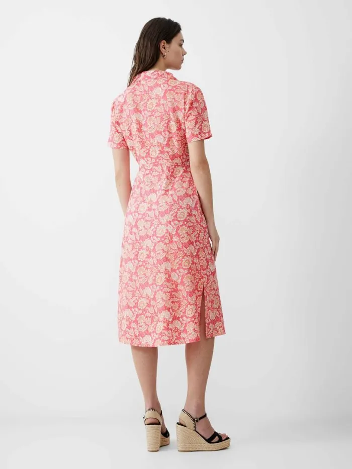 French Connection Cosette Rever Dress Camellia Women Dresses