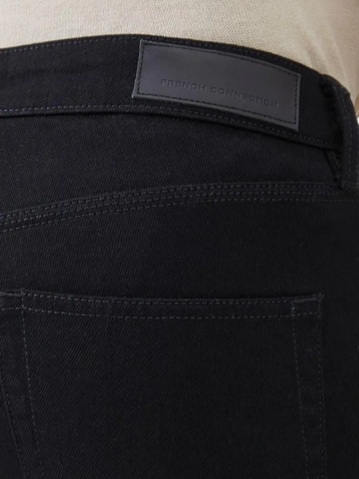 French Connection Denim Jeans Black Reg Men Trousers