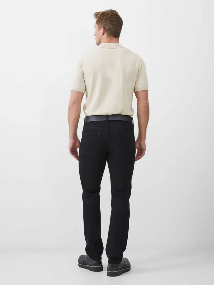 French Connection Denim Jeans Black Reg Men Trousers