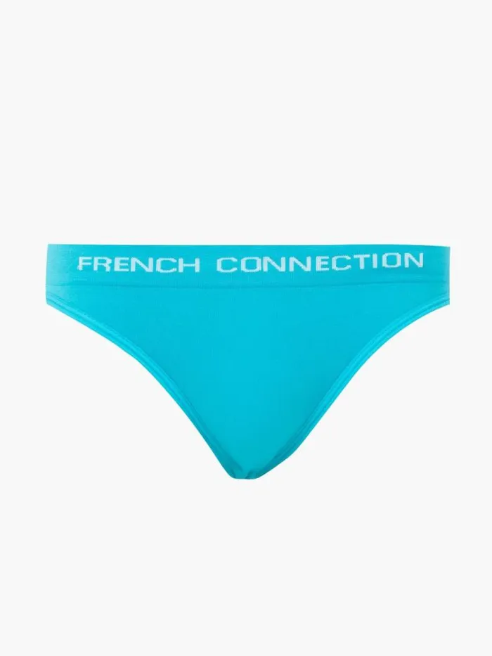 French Connection FC 3 Pack Seamless Briefs Bluewhitenavy Women Underwear and Socks