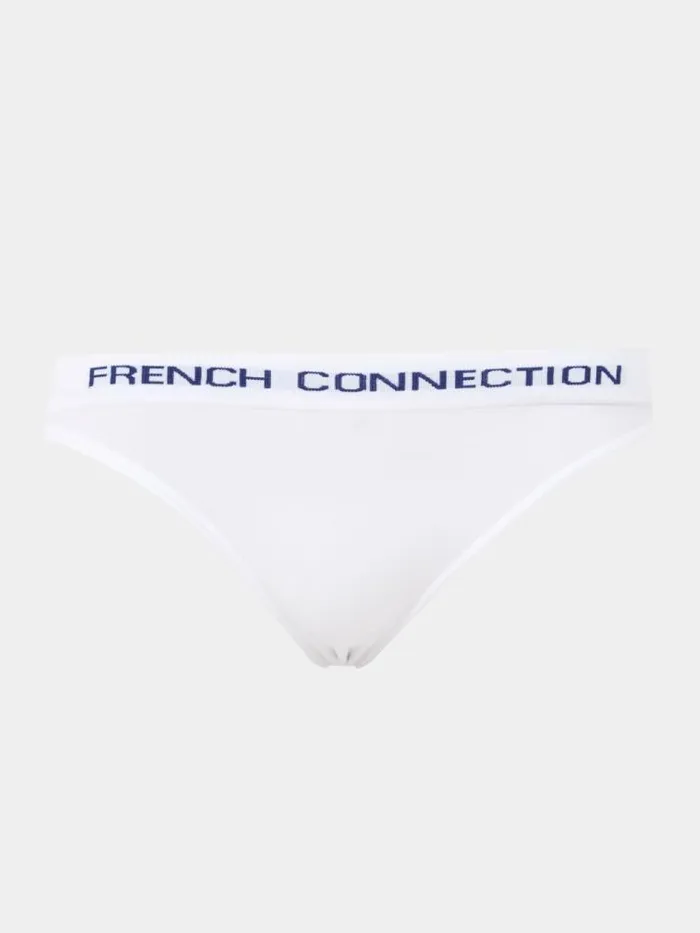 French Connection FC 3 Pack Seamless Briefs Bluewhitenavy Women Underwear and Socks
