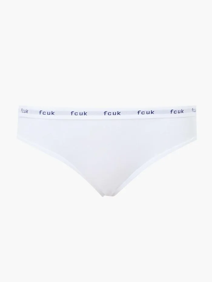 French Connection FCUK 3 Pack Briefs Navywhitecoral Women Underwear and Socks