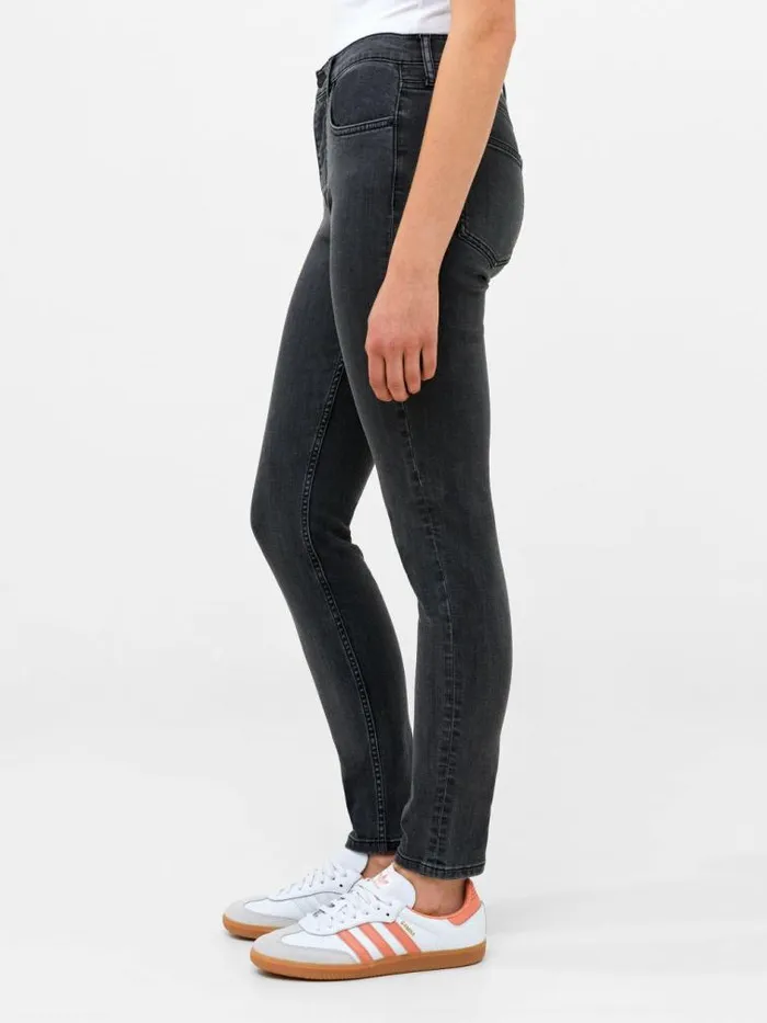 French Connection Soft Stretch Denim High Rise Skinny Jeans 30 Inch Charcoal Women Trousers