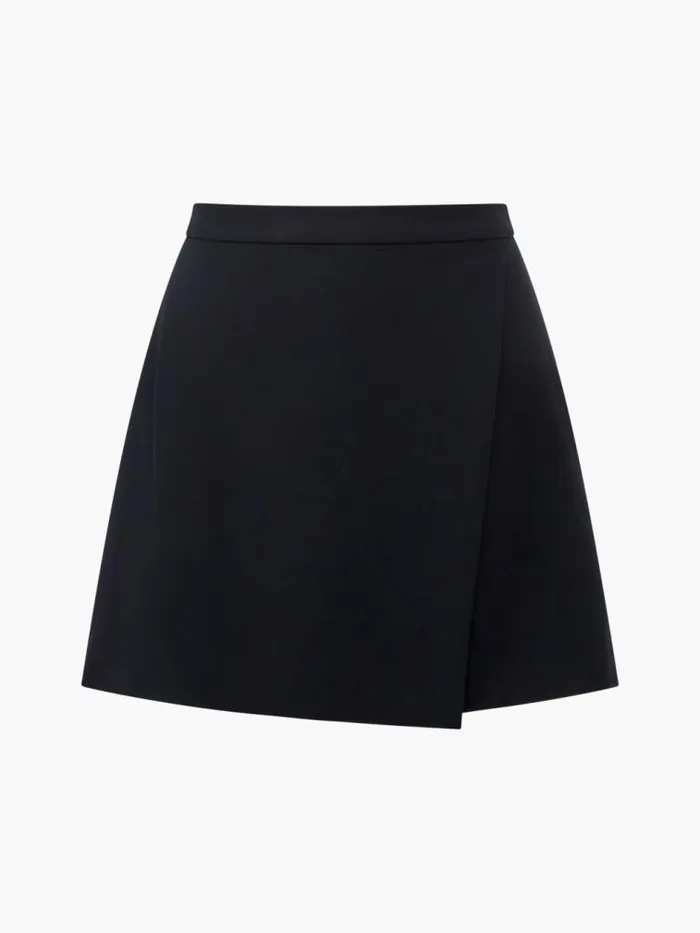 French Connection Whisper Skort Blackout Women Skirts