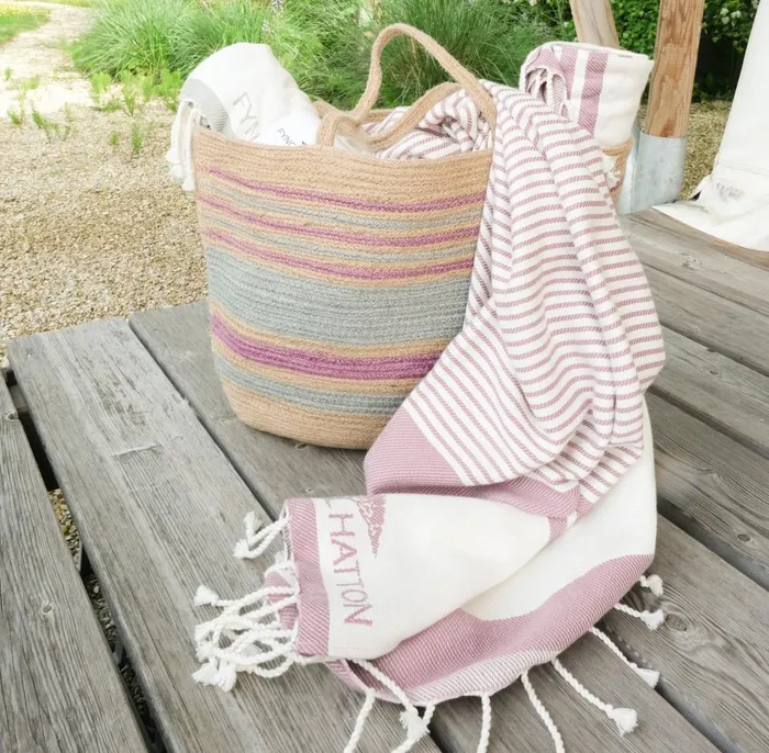 FYNCHHATTON Cariba Beach Bag Sage Living Accessories