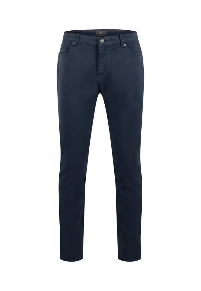 FYNCHHATTON Comfortable Cotton Pants With Stretch Content Stonedark Navy Men Sale FYNCHHATTON Comfortable Cotton Pants With Stretch Content Stonedark Navy Men Sale