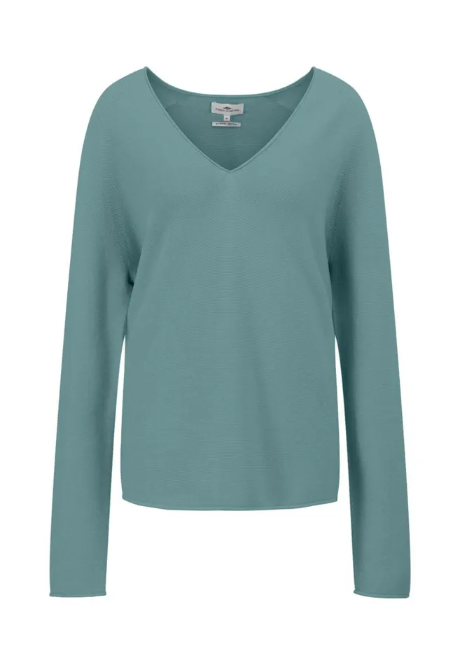 FYNCHHATTON Cotton Sweater With Vneckline Faded Lavendermilkelegant Pinkdusty Rosemodern Plumroyal Blueaqua Seablack Women Sweater