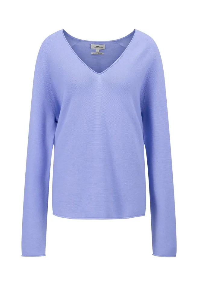 FYNCHHATTON Cotton Sweater With Vneckline Faded Lavendermilkelegant Pinkdusty Rosemodern Plumroyal Blueaqua Seablack Women Sweater