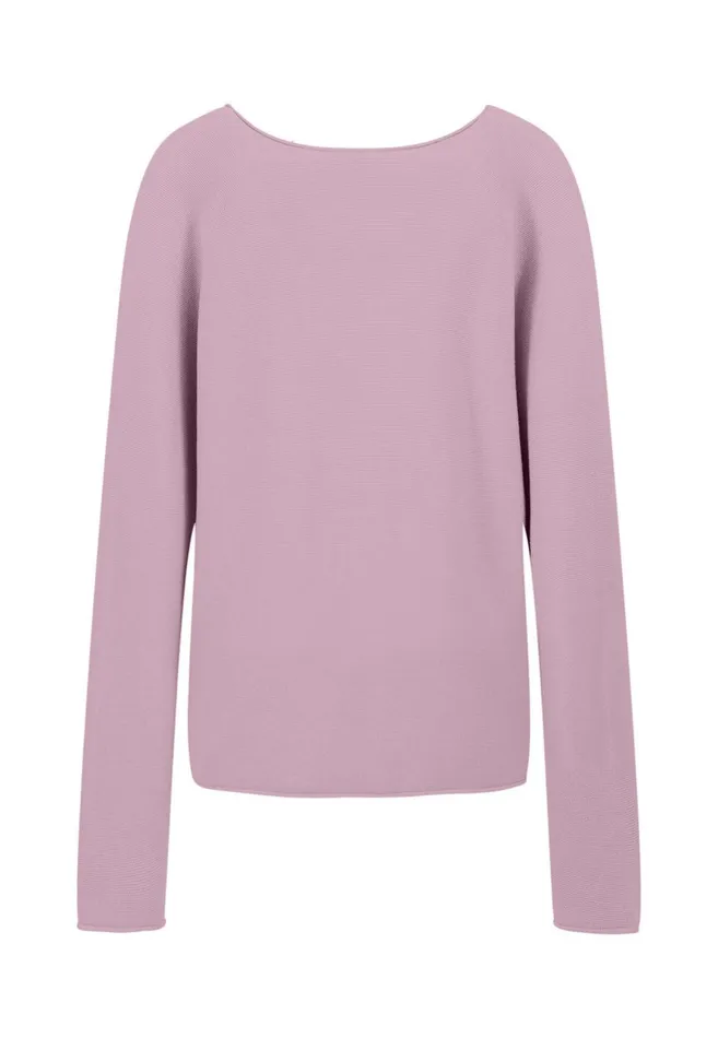 FYNCHHATTON Cotton Sweater With Vneckline Faded Lavendermilkelegant Pinkdusty Rosemodern Plumroyal Blueaqua Seablack Women Sweater