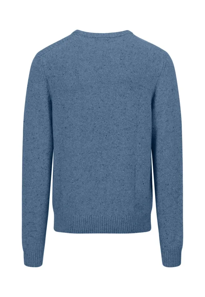 FYNCHHATTON Donegal Knitting Sweater From Wool Mix New Dijonflamecloud Bluenavywinter Whitesteel Men Sweater