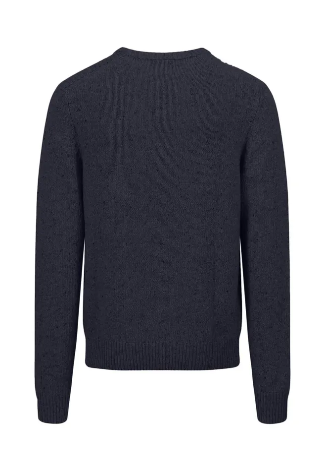 FYNCHHATTON Donegal Knitting Sweater From Wool Mix New Dijonflamecloud Bluenavywinter Whitesteel Men Sweater
