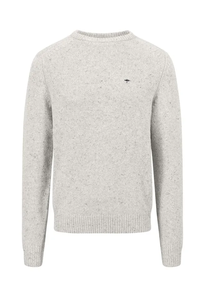 FYNCHHATTON Donegal Knitting Sweater From Wool Mix New Dijonflamecloud Bluenavywinter Whitesteel Men Sweater