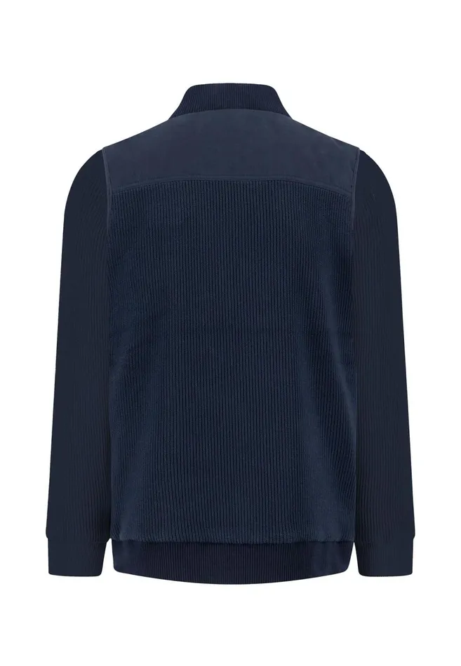 FYNCHHATTON Hybrid Jacket With Breast Pockets Navynew Offwhite Men Jackets and Coats