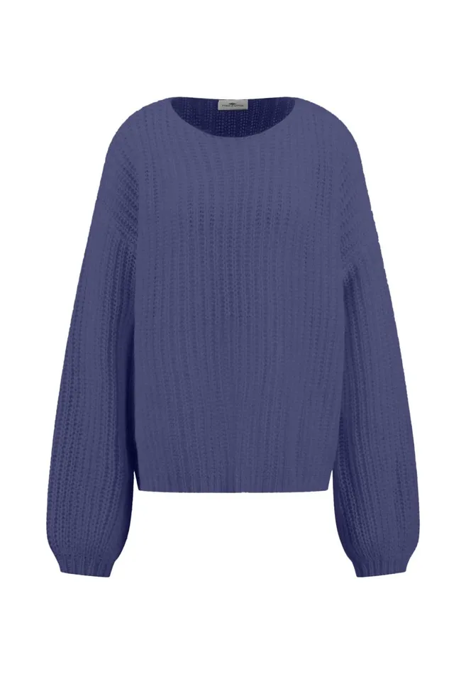 FYNCHHATTON Knitting Sweater Made Of MohairWollmix Ashmilkcrimson Redblue Purple Women Sweater