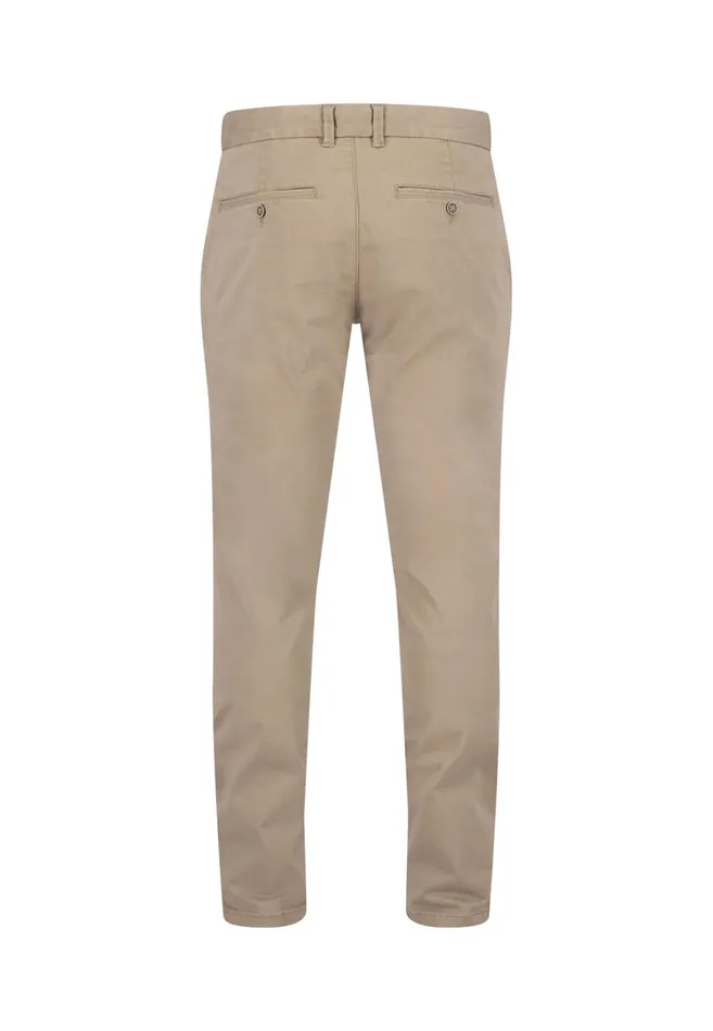 FYNCHHATTON Legere Chino Pants Made Of Cotton Mix Dark Navybeigeolive Men Pants
