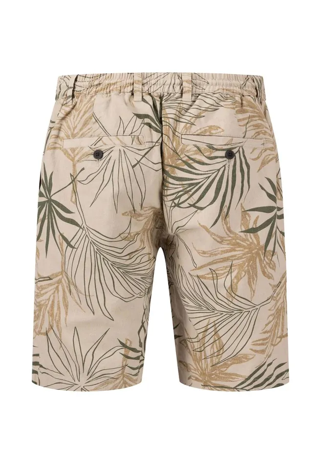 FYNCHHATTON Linen Mix Shorts Stone Men Shorts FYNCHHATTON Linen Mix Shorts Stone Men Shorts