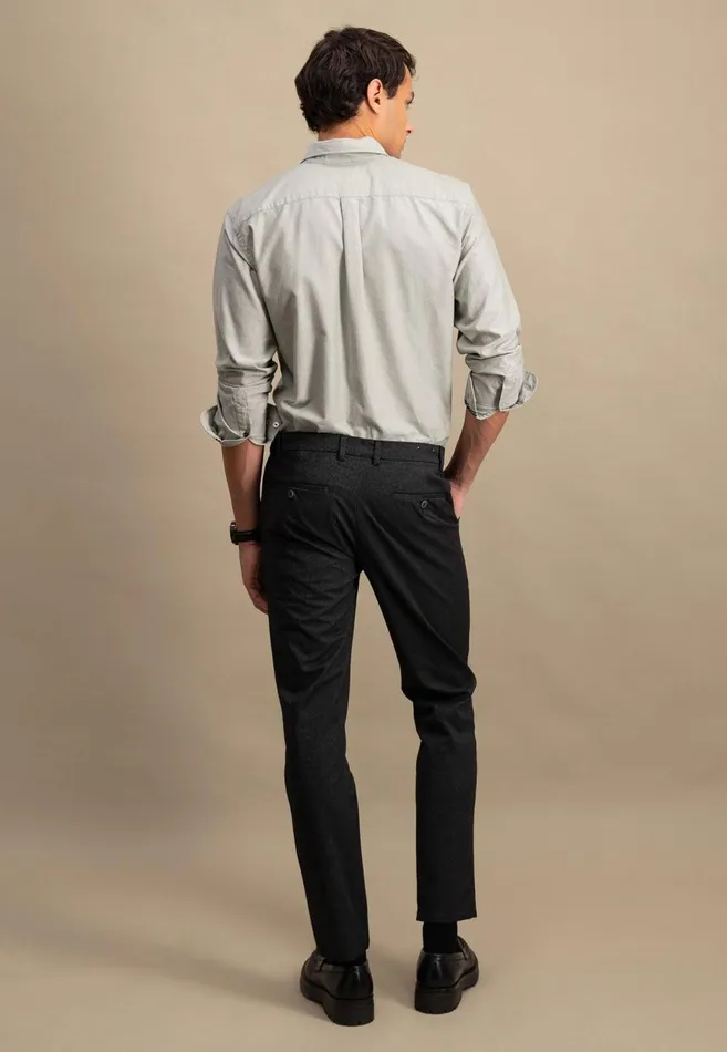 FYNCHHATTON Oxford Shirt Made Of Cotton Light Khakinavycloud Bluewhitepale Blush Men Shirts