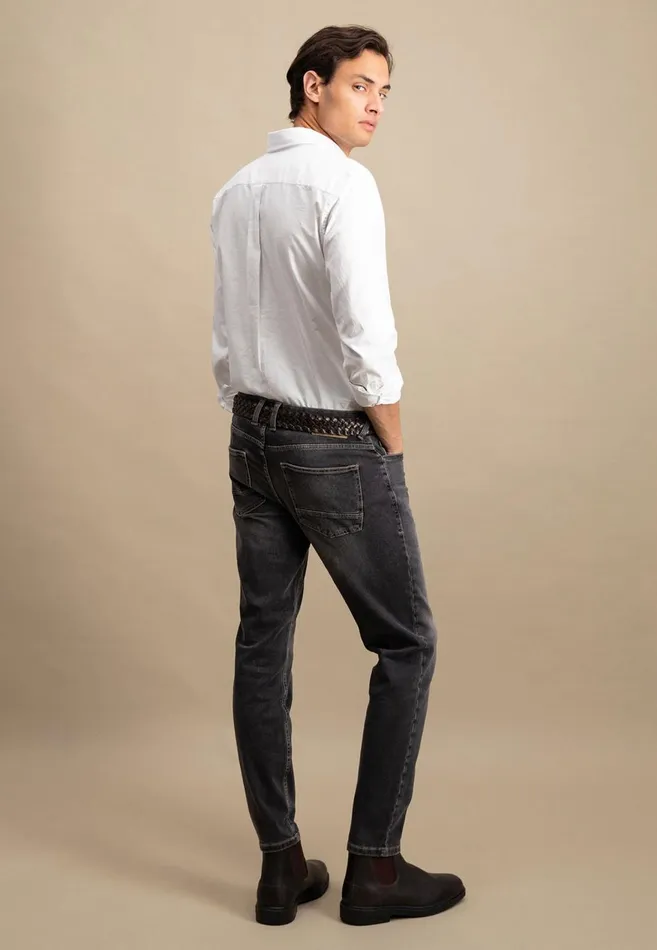 FYNCHHATTON Oxford Shirt Made Of Cotton Light Khakinavycloud Bluewhitepale Blush Men Shirts