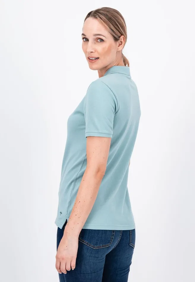 FYNCHHATTON Polo Shirt Made Of Cotton Mix Elegant Pinkwhitedusty Roseroyal Bluefaded Lavenderaqua Seanavymodern Plum Women Polo Shirt