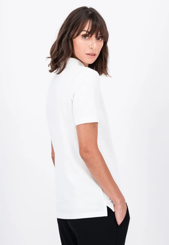 FYNCHHATTON Polo Shirt Made Of Cotton Mix Elegant Pinkwhitedusty Roseroyal Bluefaded Lavenderaqua Seanavymodern Plum Women Polo Shirt