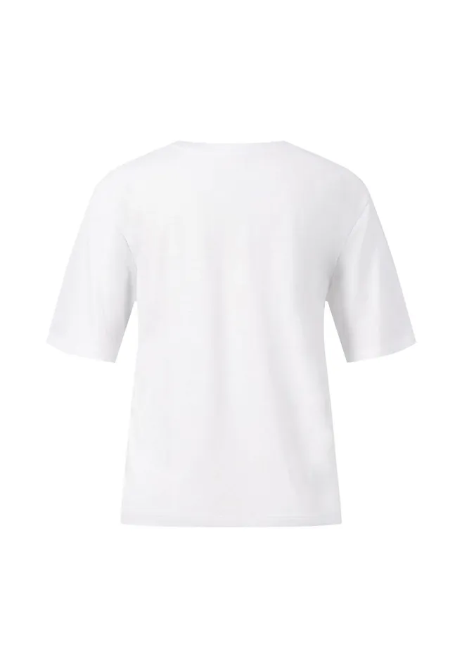 FYNCHHATTON Summer Tshirt With Print White Women Sale FYNCHHATTON Summer Tshirt With Print White Women Sale