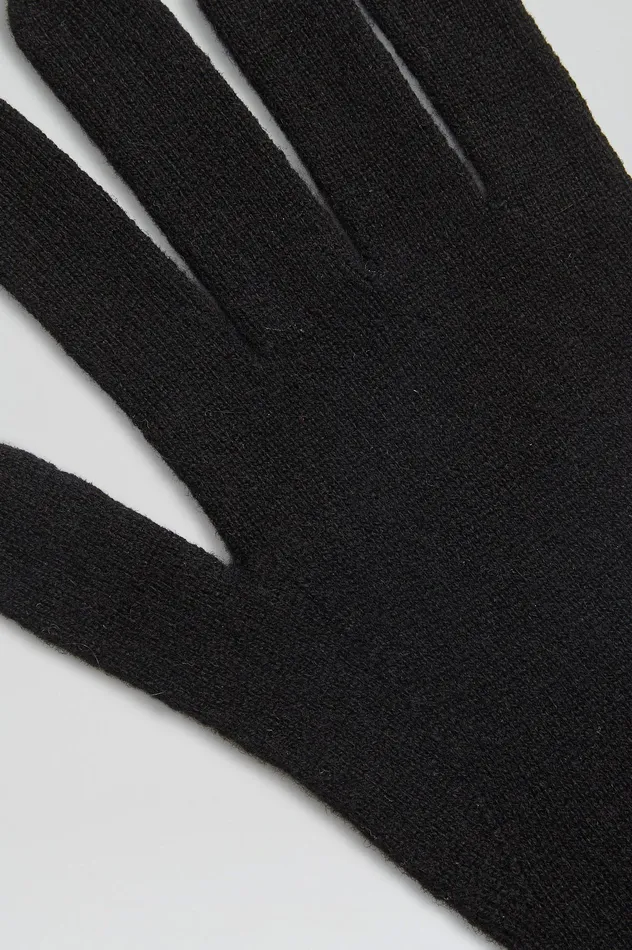 Gloves Women Scanlan Theodore CASHMERE GLOVES BLACK Gloves Women Scanlan Theodore CASHMERE GLOVES BLACK