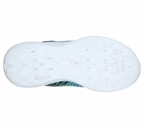 GO RUN 600 8211 Baxtux Navy Lime Kids SKECHERS Big Kids UK Sizes 36