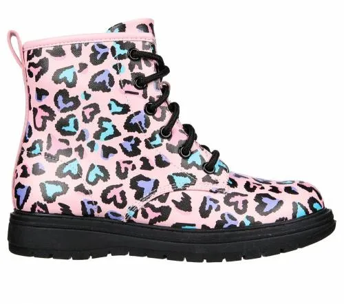 Gravlen 8211 Totally Wild Pink Multi Kids SKECHERS Kids UK Sizes 9525