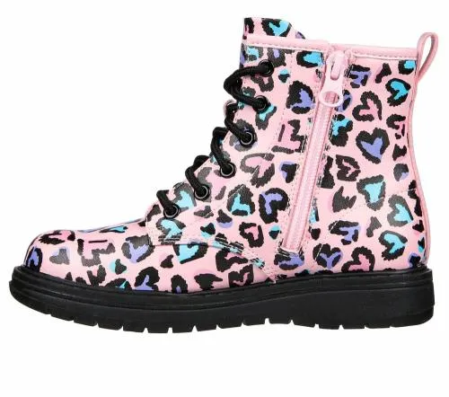 Gravlen 8211 Totally Wild Pink Multi Kids SKECHERS Kids UK Sizes 9525