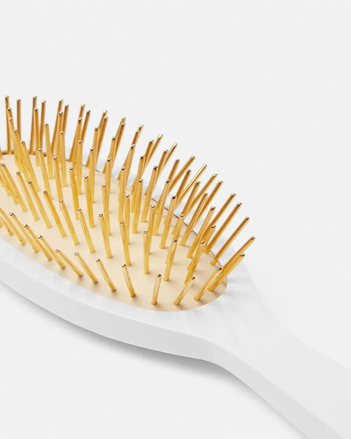 Hair Accessories Women Versace Medusa 03995 Hair Brush White