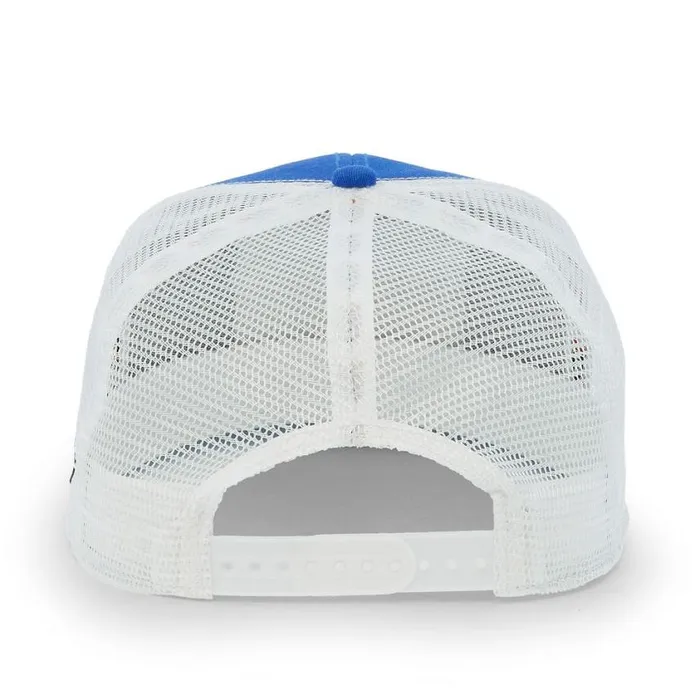 Hats and Caps Men Justin Boots Justin Texas Armadillo Cap Blue White 040blue041