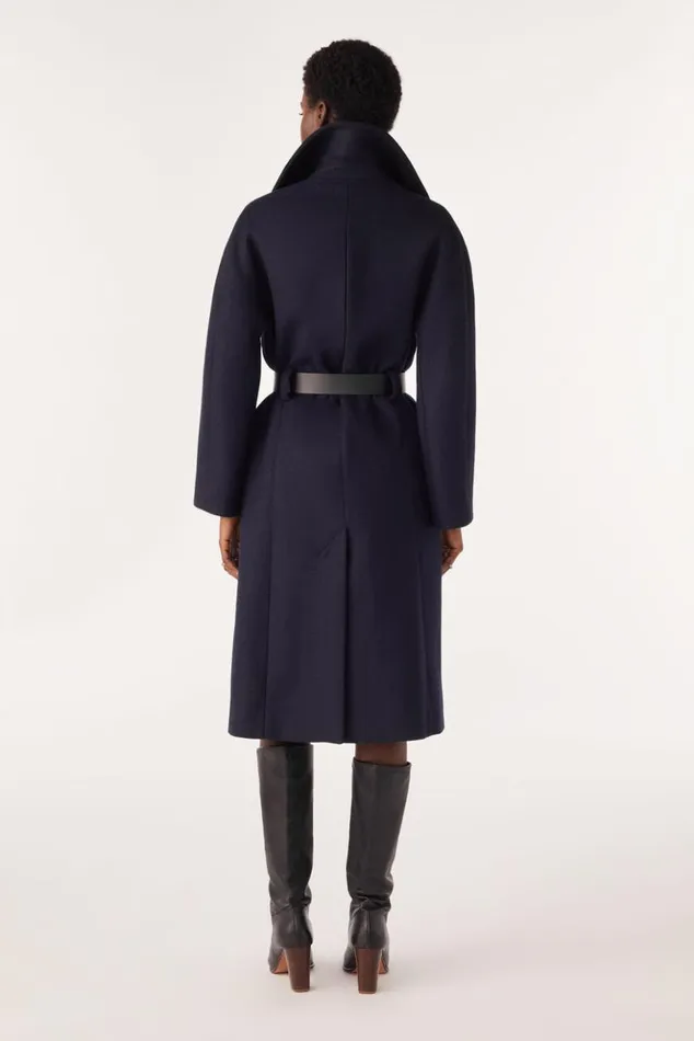HayaLong Belted Coat Clothing Baandsh Jackets and Coats