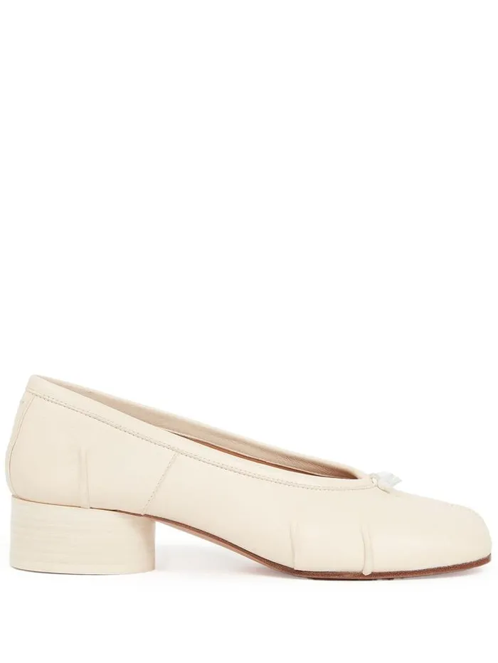 Henrik Vibskov Boutique 30mm Ballerina Tabi Pumps 8211 White Women Tabis