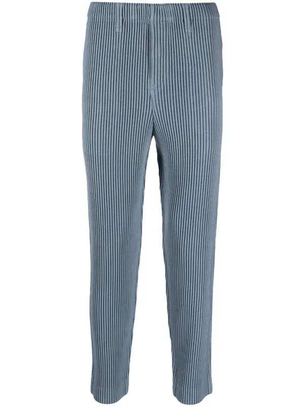 Henrik Vibskov Boutique AW23 Slim Fit Pants 8211 Blue Men Suits and Blazers