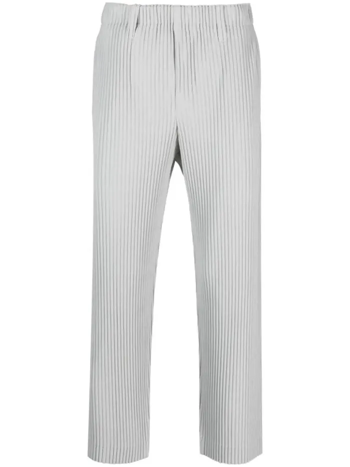Henrik Vibskov Boutique AW23 Straight Fit Pants 8211 Light Gray Men Pants