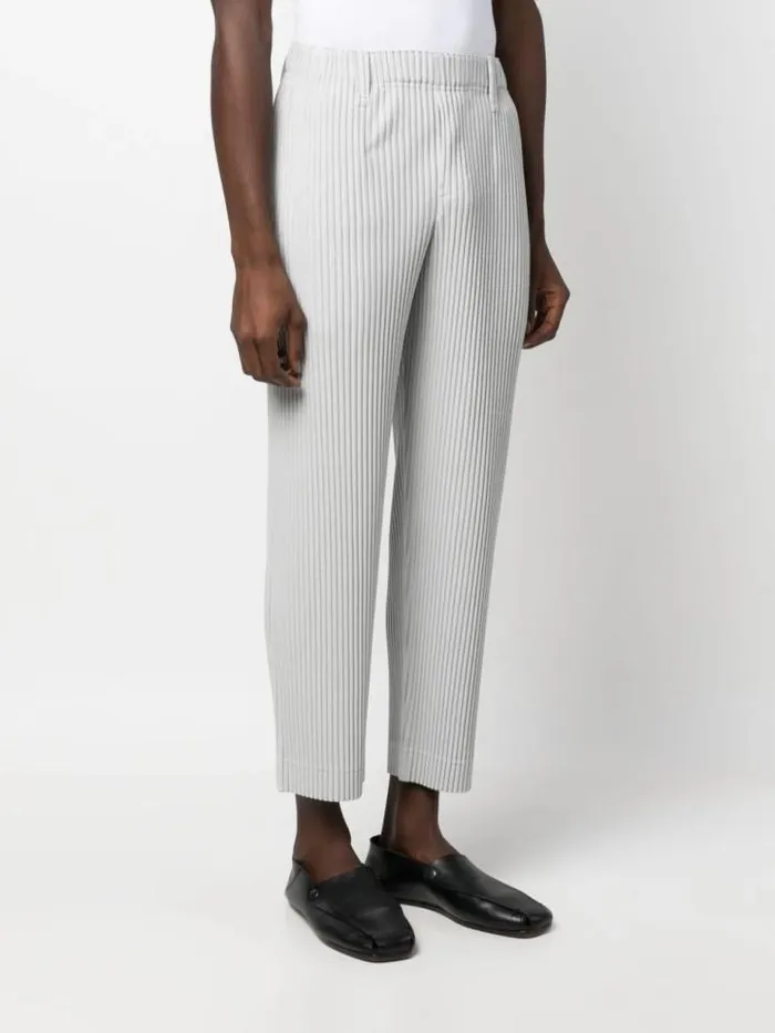 Henrik Vibskov Boutique AW23 Straight Fit Pants 8211 Light Gray Men Pants