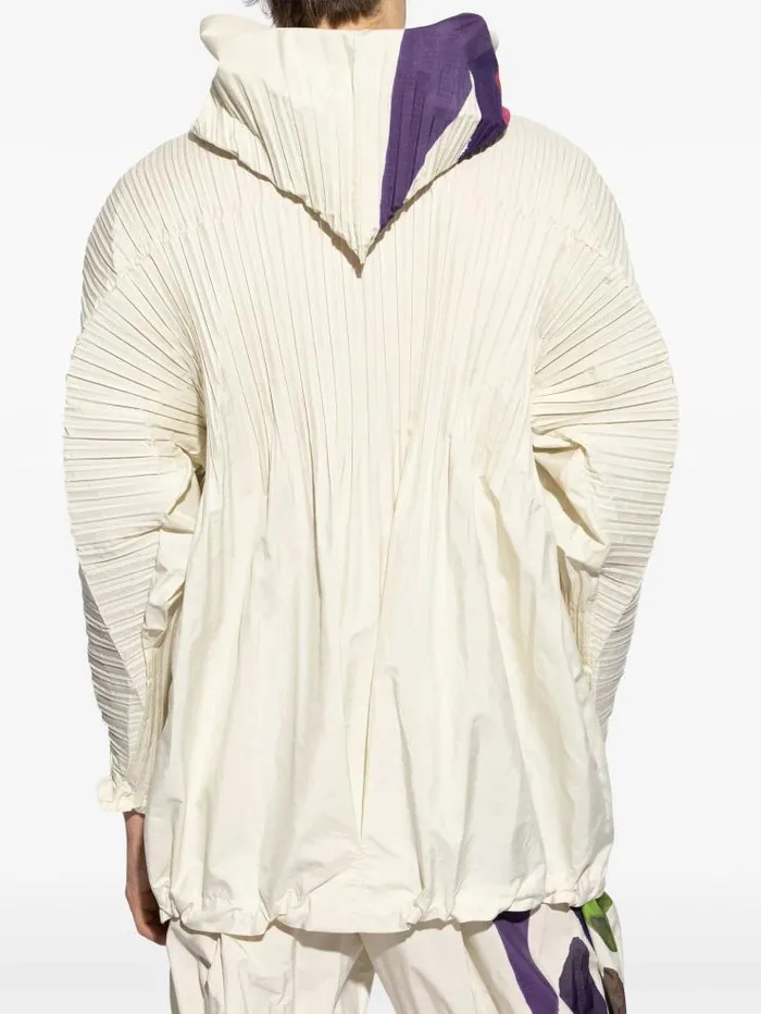 Henrik Vibskov Boutique Cascade Picturesque Blouson Jacket 8211 Ivory Men Jackets and Coats