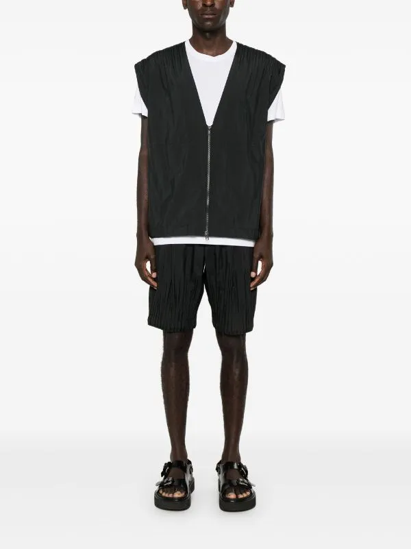 Henrik Vibskov Boutique Cascade Vest 8211 Black Men Tops