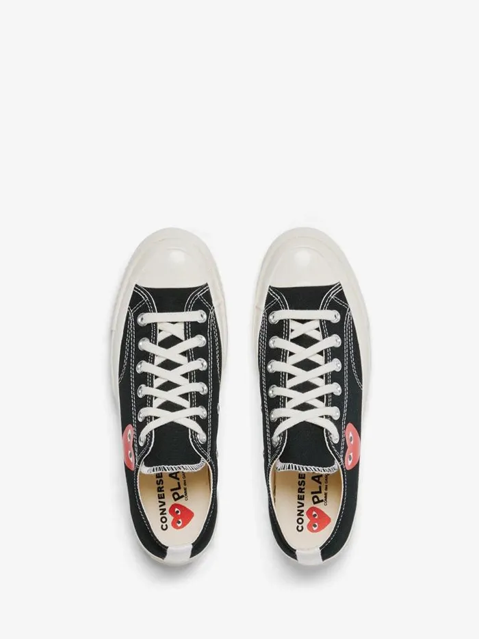Henrik Vibskov Boutique Converse Low 039Chuck Taylor039 Sneakers Small Heart 8211 Black Men Sneakers
