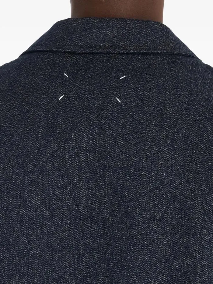 Henrik Vibskov Boutique Cotton Sport Jacket 8211 Charcoal Melange Men Jackets and Coats