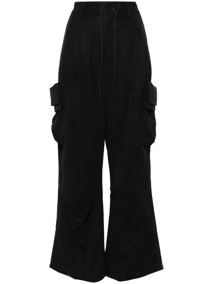 Henrik Vibskov Boutique Cuff Cargo Pants 8211 Black Women Pants