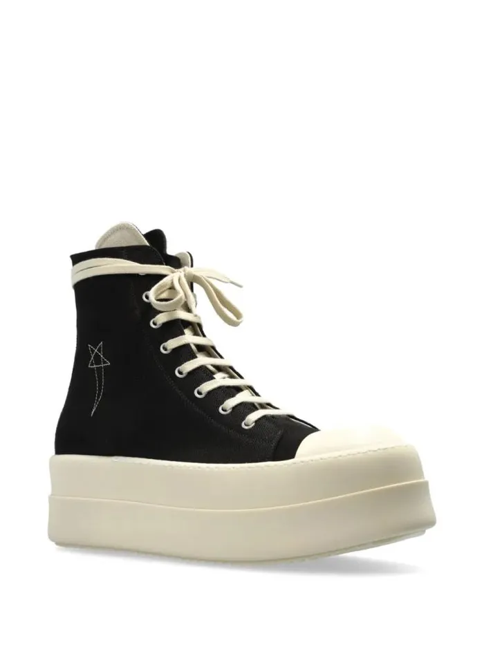 Henrik Vibskov Boutique Denim Double Bumper Sneakers 8211 BlackPearlMilkMilk Men Sneakers