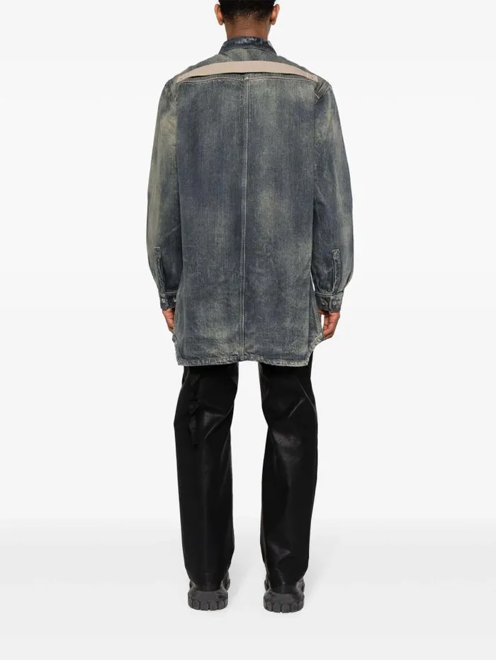 Henrik Vibskov Boutique Denim Jacket Jumbo 8211 Hustler Men Jackets and Coats