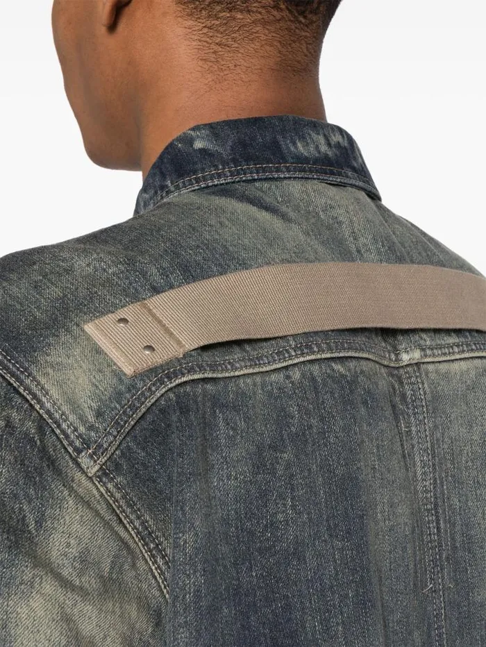 Henrik Vibskov Boutique Denim Jacket Jumbo 8211 Hustler Men Jackets and Coats