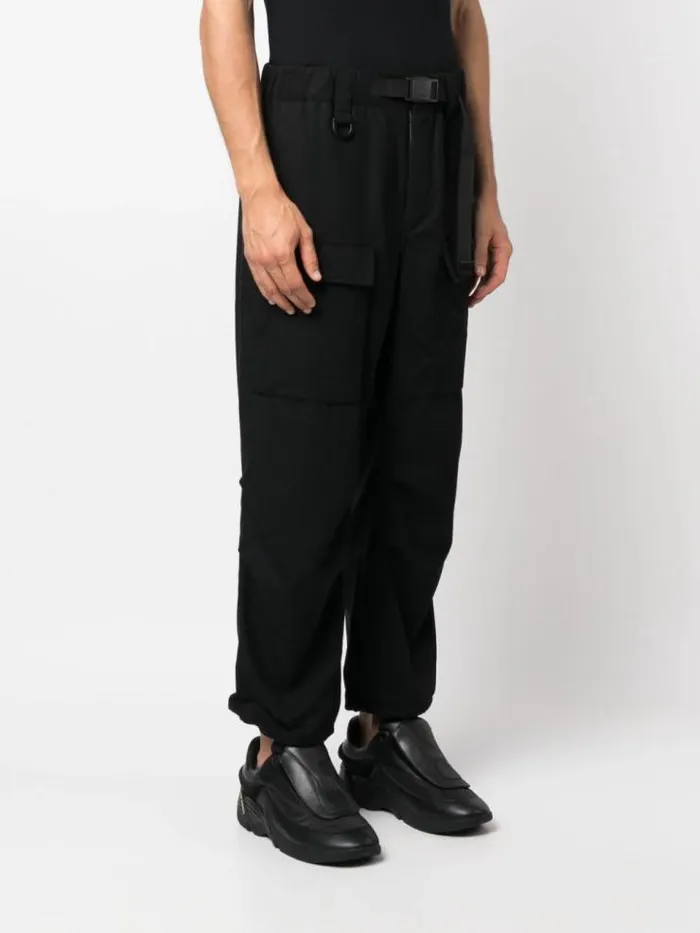 Henrik Vibskov Boutique Flannel Cargo Pants 8211 Black Men Pants
