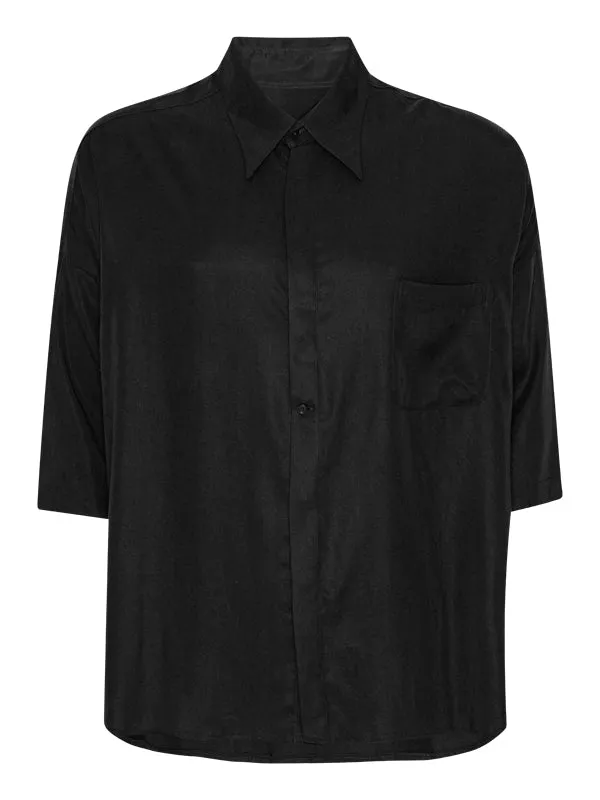 Henrik Vibskov Boutique Jacob Shirt 8211 Black Men Shirts