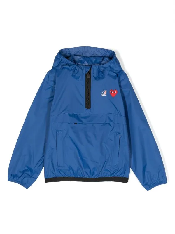 Henrik Vibskov Boutique Kids KWay Anorak 8211 Blue Men Jackets and Coats