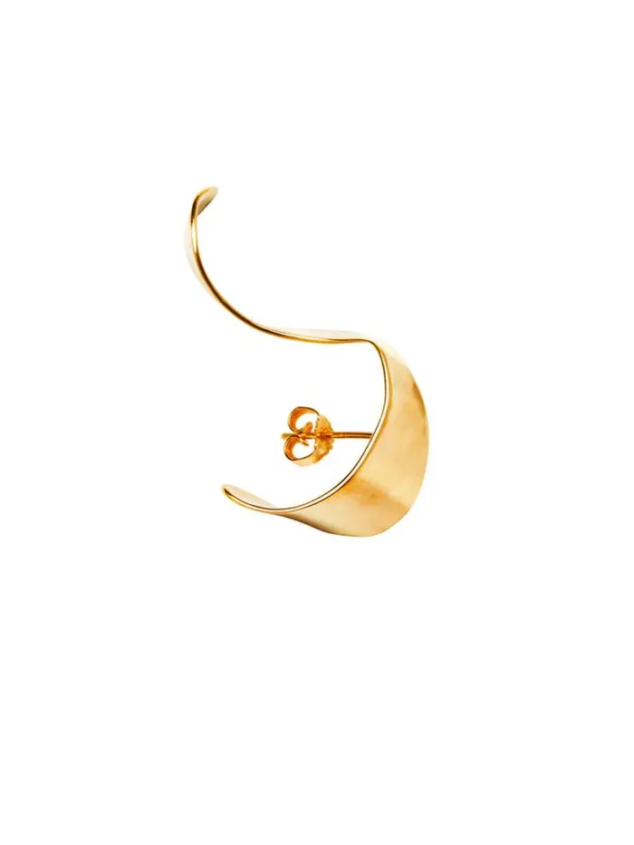 Henrik Vibskov Boutique Lily Concha Earring 8211 Left 8211 Gold Women Earrings Henrik Vibskov Boutique Lily Concha Earring 8211 Left 8211 Gold Women Earrings