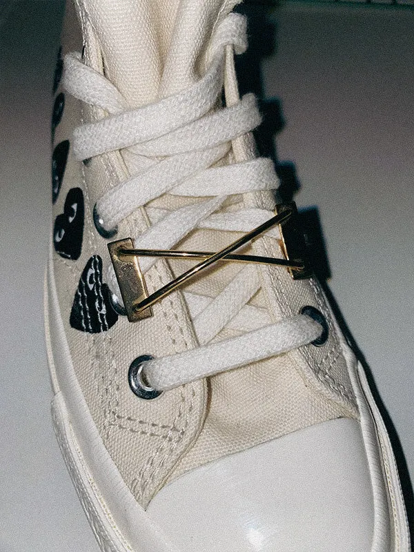 Henrik Vibskov Boutique Lily Lacepiece Shoelace 8211 Gold Men Other Accessories
